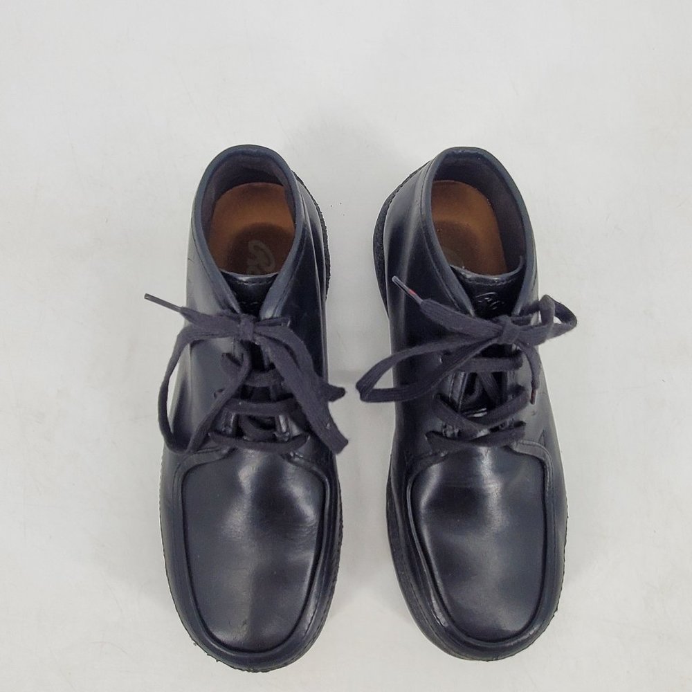 Roots Black Chuka Boot  Leather Lace up Size 7.5 Men Size 9.5 Women